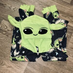 Baby Yoda Grogu Kids PJs